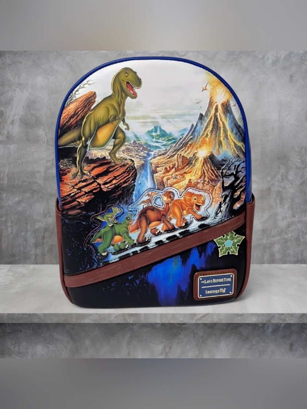 RARE Loungefly Land Before Time Backpack